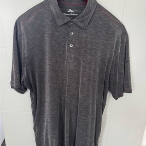 Tommy Bahama Gray Polo Shirt for Men